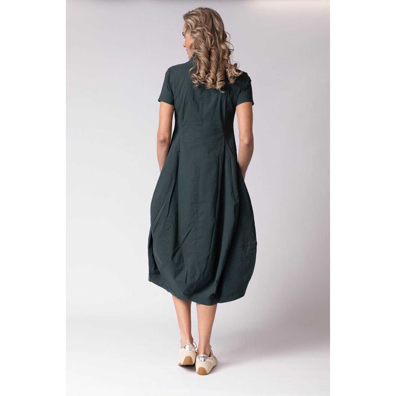 Rundholz Ruffle Neck Shortsleeve Dress image number 1